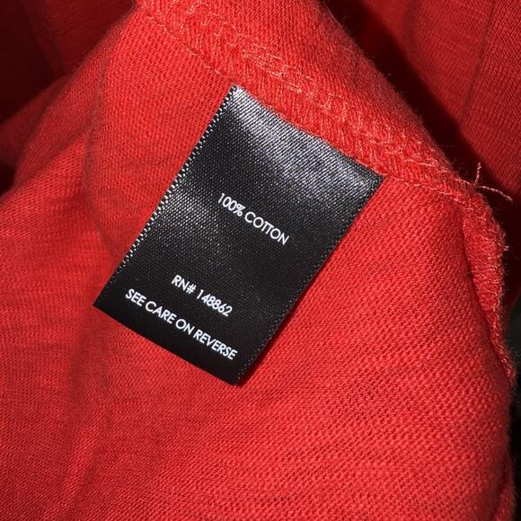 Torrid NWT Women’s Red Dress Sz 4 Jersey Tee Short Sleeve Midi V Neck Cool Comfy - Picture 5 of 9